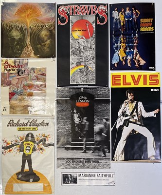 Lot 247 - 1970S/80S PROMOTIONAL POSTER COLLECTION INC BE BOP DELUXE / SLADE.