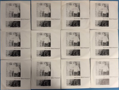Lot 1113 - ACTIVE RESTRAINT - TERROR IN MY HOME C/W TURNS OUT ROSES 7" (PEEL OFF 3) COLLECTION - 155 COPIES