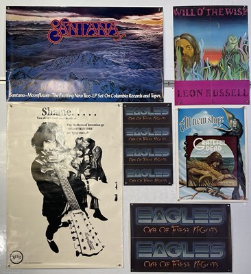 Lot 258 - US CLASSIC ROCK POSTERS - SANTANA / ZAPPA ETC.