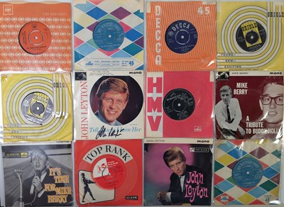Lot 1209 - JOE MEEK ARTISTS 7" PACK - LORD SUTCH, JOHN LEYTON & MIKE BERRY