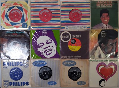 Lot 1211 - JAMES BROWN UK 7" AND EP PACK