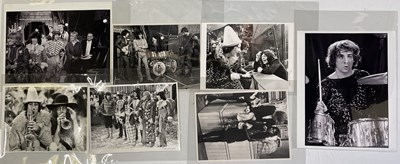 Lot 128 - THE ROLLING STONES / THE WHO / JOHN LENNON - MIKE RANDOLPH ROCK N ROLL CIRCUS PHOTOGRAPHS.