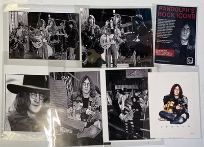 Lot 440 - THE BEATLES - MIKE RANDOLPH JOHN LENNON ROCK N ROLL CIRCUS PHOTO COLLECTION.