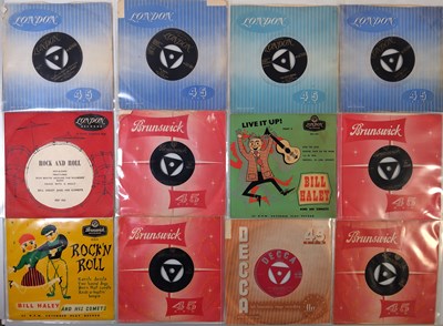 Lot 1214 - BILL HALEY AND HIS COMETS UK 7" PACK