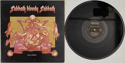 Lot 803 - BLACK SABBATH - SABBATH BLOODY SABBATH LP MISPRES (SIDE 2 PLAYS SIDE 2 FROM PARANOID - NEL 6017)