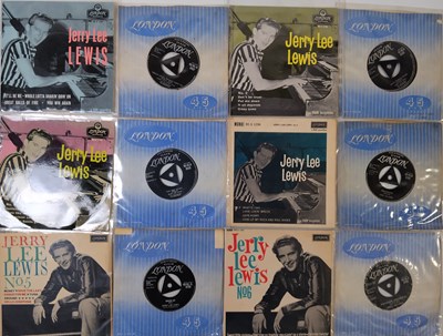 Lot 1216 - JERRY LEE LEWIS UK 7" + EPS PACK