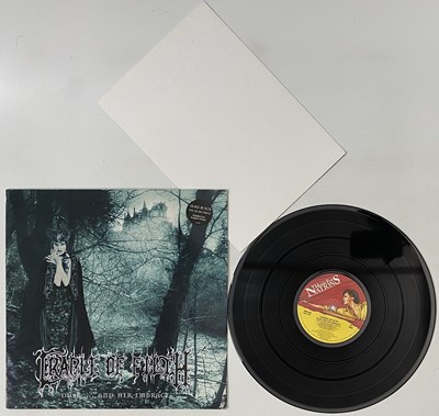 Lot 810 - CRADLE OF FLITH - DUSK AND HER EMBRACE LP (UK ORIGINAL W/ POSTER - MFN 208)