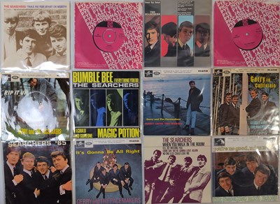 Lot 1220 - MERSEYBEAT BANDS 7" + EPS PACK: SEARCHERS, SWINGING BLUE JEANS, GERRY AND HIS PACEMAKERS