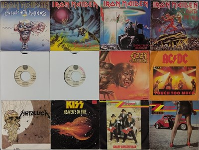 Lot 1265 - ROCK AND METAL 7" COLLECTION