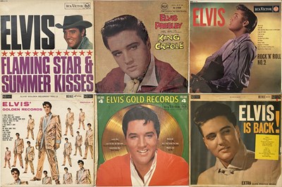 Lot 856 - ELVIS PRESLEY - UK RCA LP COLLECTION (RED SPOT/ ORANGE LABELS)