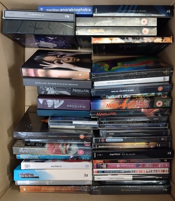 Lot 1272 - MARILLION CD BOX SET AND DVD COLLECTION