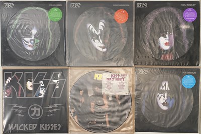 Lot 1289 - KISS - LP/ 12"/ 7" PICTURE DISC COLLECTION