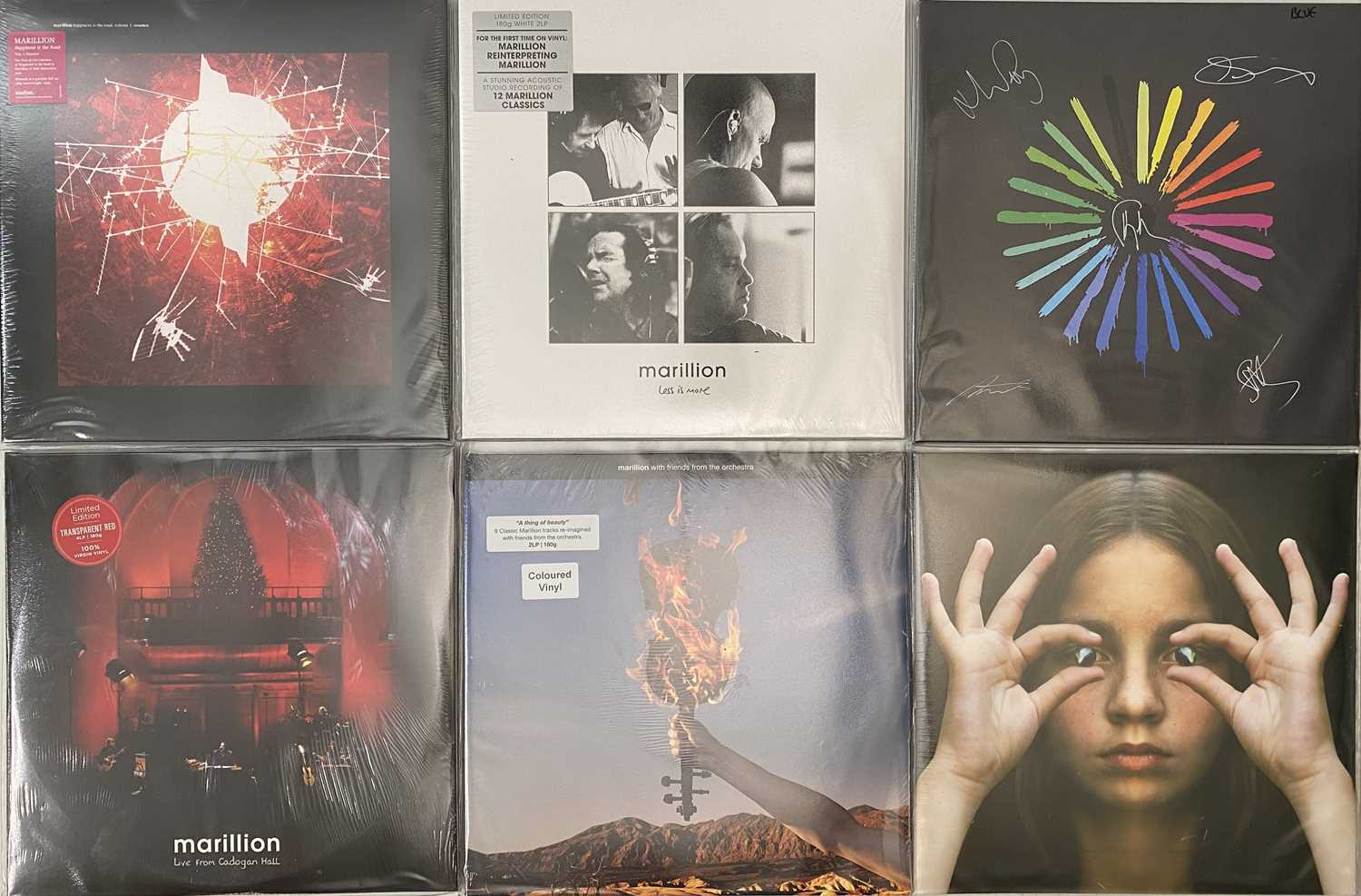 Lot 1275 - MARILLION CONTEMPORARY TITLES AND PRESSINGS LP COLLECTION