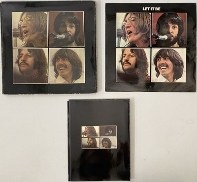 Lot 1300 - THE BEATLES - LET IT BE BOX LP w/ BOOKLET (PXS 1)