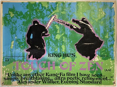 Lot 108 - TOUCH OF ZEN (1971) - ORIGINAL UK QUAD POSTER.