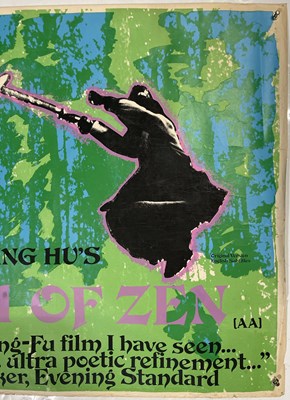 Lot 108 - TOUCH OF ZEN (1971) - ORIGINAL UK QUAD POSTER.