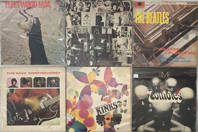 Lot 1306 - 60s ROCK/ POP/ BEAT/ R&R - LP COLLECTION (INC BEATLES - PLEASE PLEASE ME - PMC 1202 - BLACK & GOLD LABELS)