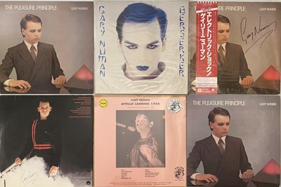 Lot 1312 - GARY NUMAN - LP COLLECTION (INC SIGNED)