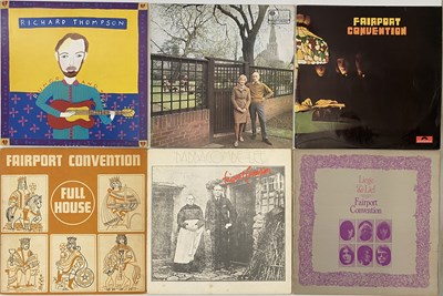 Lot 1325 - FAIRPORT CONVENTION / RICHARD & LINDA THOMPSON - LP PACK