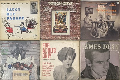 Lot 1381 - LARGE LP COLLECTION OF SPOKEN WORD / SOUNDTRACKS ETC