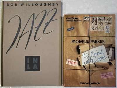 Lot 103 - COLLECTABLE JAZZ BOOKS INC TO BIRD WITH LOVE.