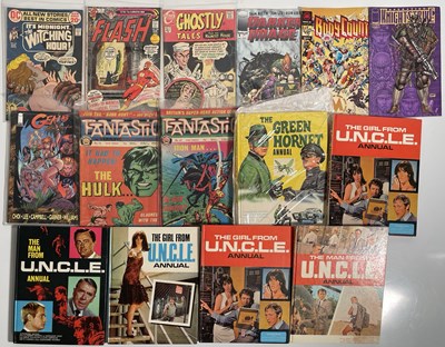 Lot 34 - COMICS INC MAN FROM U.N.C.L.E. ANNUALS / VINTAGE DC / FANTASTIC.