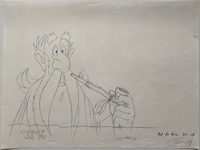 Lot 143 - FILM MEMORABILIA / ANIMATION ART - ASTERIX 7 FILM CELS.