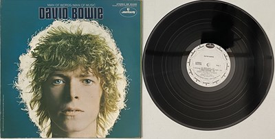 Lot 337 - DAVID BOWIE - MAN OF WORDS/ MAN OF MUSIC LP (US PROMO - MERCURY - SR 61246)
