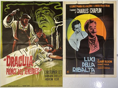 Lot 116 - FOREIGN FILM POSTERS - INC OCEANS 11 / DRACULA / CHARLIE CHAPLIN.