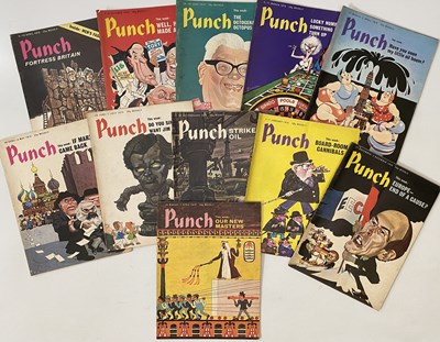 Lot 17 - LARGE VINTAGE MAGAZINE COLLECTION INC PUNCH / FILM REVIEW ETC.