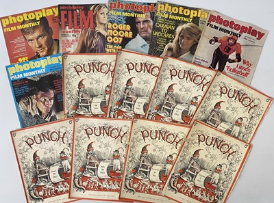 Lot 17 - LARGE VINTAGE MAGAZINE COLLECTION INC PUNCH / FILM REVIEW ETC.