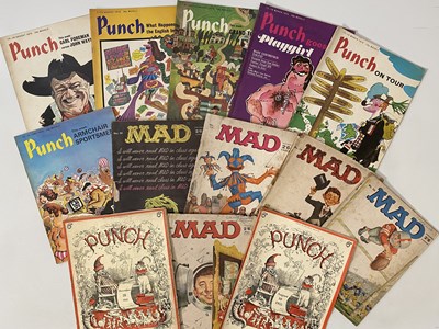 Lot 17 - LARGE VINTAGE MAGAZINE COLLECTION INC PUNCH / FILM REVIEW ETC.