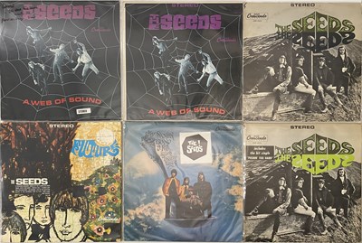 Lot 5 - THE SEEDS AND RELATED - LP PACK