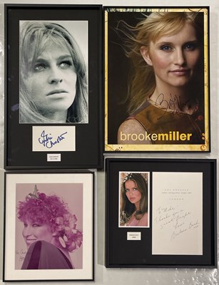 Lot 193 - 1960S STARS INC BARBARA BACH - SIGNED DISPLAYS.