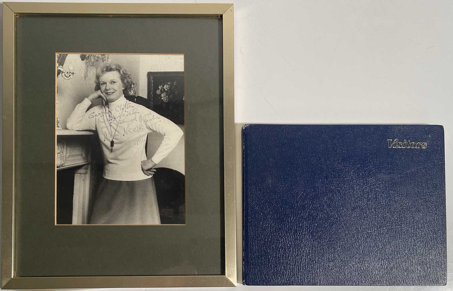 Lot 59 - MULTIPLE SIGNED VISITORS BOOK - INC QUENTIN TARANTINO / TERENCE STAMP AND MANY MORE.