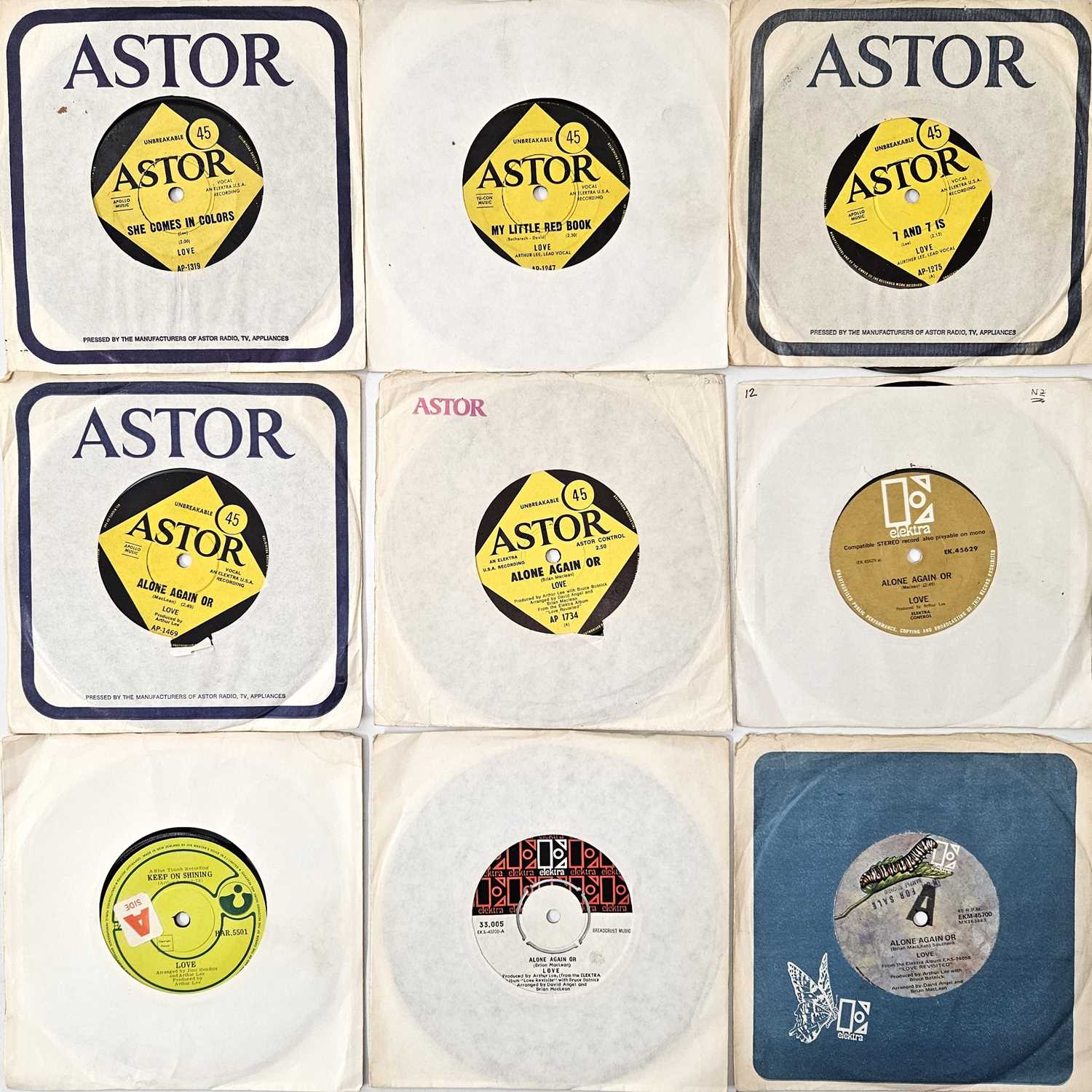 Lot 34 - LOVE - OZ/ NZ 7" PACK