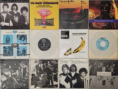Lot 50 - THE VELVET UNDERGROUND AND RELATED - 7" PACK (INC PRIVATE PRESS)
