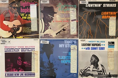 Lot 5 - LIGHTNIN' HOPKINS - LP PACK