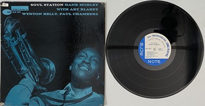 Lot 255 - HANK MOBLEY WITH ART BLAKEY - SOUL STATION LP (BLUE NOTE BLP 4031 - US MONO REISSUE)