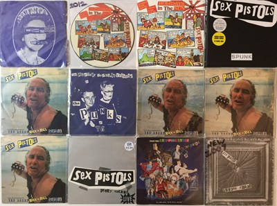 Lot 951 - SEX PISTOLS & RELEATED - 7" COLLECTION