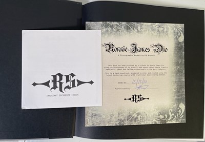 Lot 94 - COLLECTABLE MUSIC BOOKS - HARD ROCK INC RUSH.