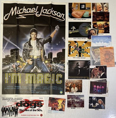 Lot 156 - FILM POSTERS, LOBBY CARDS INC 2001: A SPACE ODYSSEY / RESERVOIR DOGS AND MORE.