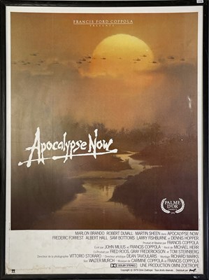 Lot 123 - APOCALYPSE NOW (1979) - ORIGINAL AND LARGE FRAMED FRENCH POSTER.