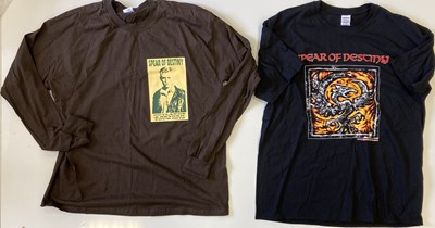 Lot 220 - THEATRE OF HATE / SPEAR OF DESTINY SIGNED ITEMS AND MEMORABILIA.