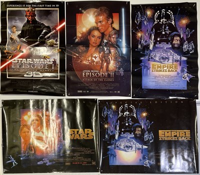 Lot 128 - STAR WARS - 90S/00S POSTER COLLECTION.
