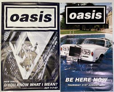 Lot 168 - OASIS, HOLE AND MORE BILLBOARD POSTER COLLECTION