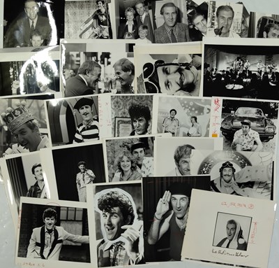 Lot 210 - COMEDIANS INC RUSS ABBOTT - LARGE COLLECTION OF ORIGINAL PRESS PHOTOGRAPHS.