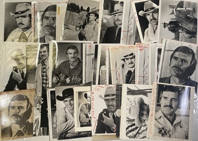 Lot 208 - ACTORS INC DENNIS WEAVER - COLLECTION OF ORIGINAL PRESS PHOTOGRAPHS.