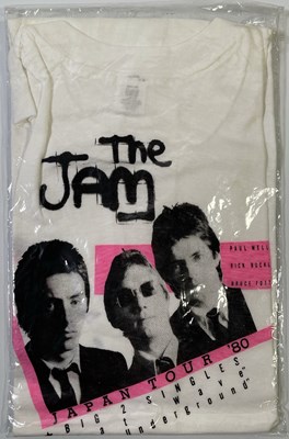 Lot 567 - THE JAM - UNOPENED JAPAN TOUR 1980 T-SHIRT.