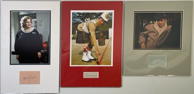 Lot 67 - COMIC ACTORS INC TONY HANCOCK - SIGNED DISPLAYS.